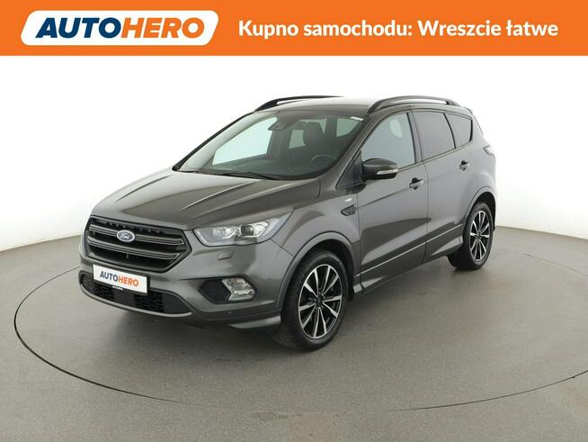 Ford Kuga bi-xenon navi klima auto skóra/alcantara el. klapa kamera Warszawa - zdjęcie 1