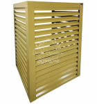 Osłona klimatyzatora – pompy ciepła 120x80x180cm cm Piaskowy ID1149