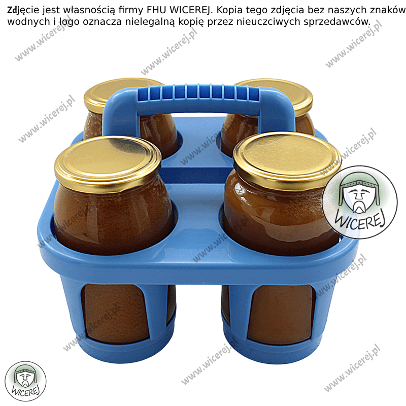 Koszyk do transportu słoików Solidny, Gruby Plastik, Kobiałka miód Jaśliska - zdjęcie 8