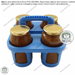 Koszyk do transportu słoików Solidny, Gruby Plastik, Kobiałka miód Jaśliska - zdjęcie 8