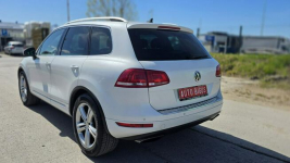 Volkswagen Touareg 4x4 ledy automat bixenon R-LINE  biała perła Lębork - zdjęcie 6