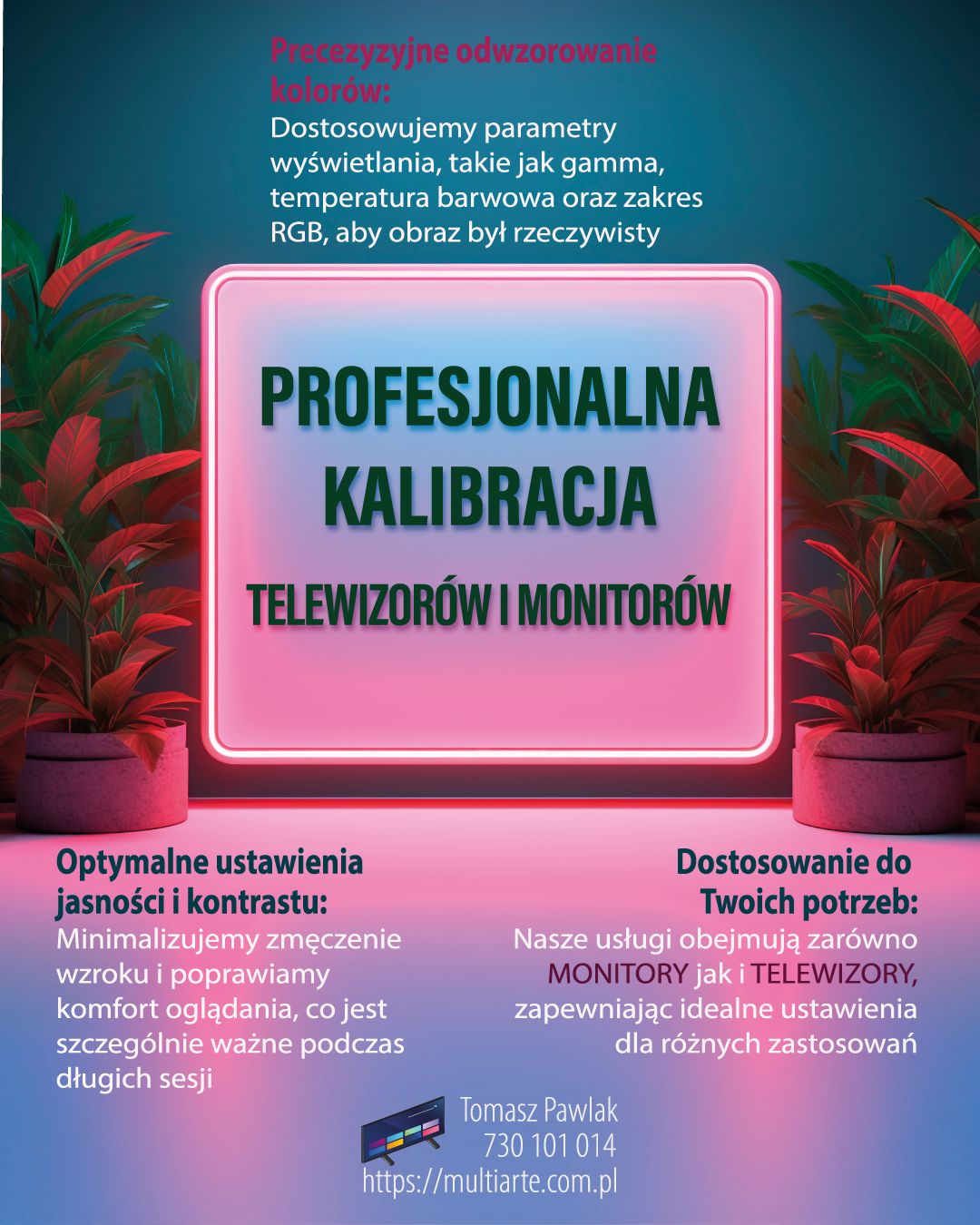 Profesjonalna kalibracja telewizorów i monitorów – Łódź i okolice Śródmieście - zdjęcie 1