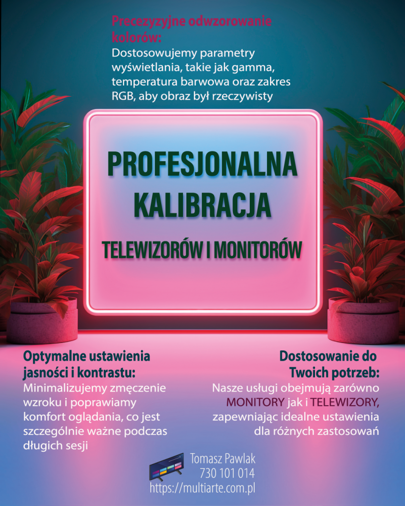 Profesjonalna kalibracja telewizorów i monitorów – Łódź i okolice Śródmieście - zdjęcie 1