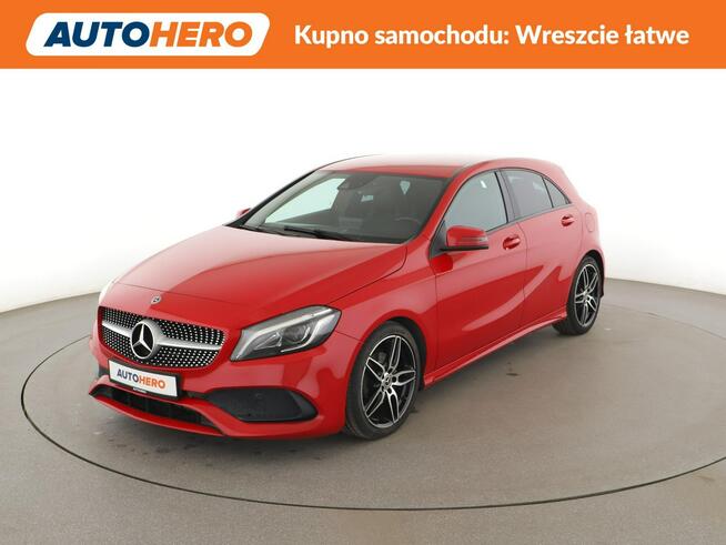 Mercedes A 180 automat półskóra kamera tempomat LED grzane fotele Warszawa - zdjęcie 1