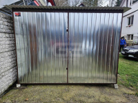 Garaż blaszany 3x5m - spad w tył - ocynk wolnostojący GB127 Piła - zdjęcie 3