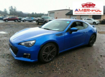 Subaru BRZ 2014, 2.0L, LIMITED, porysowany lakier