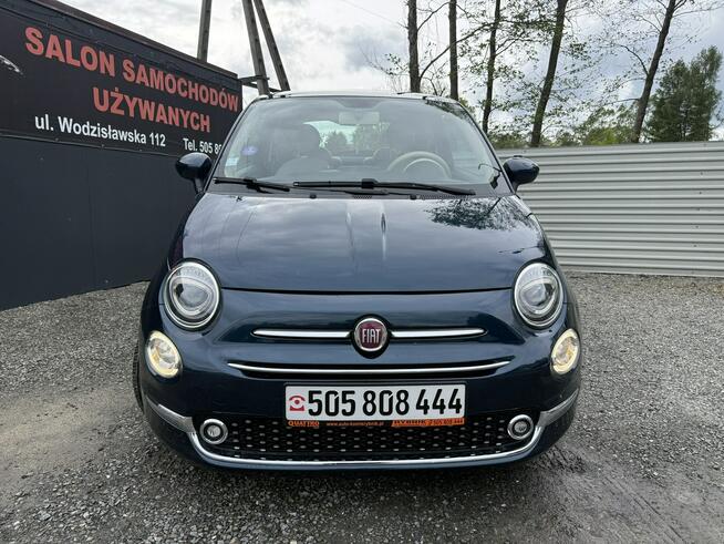 Fiat 500 Klimatyzacja. Asystent pasa. Pół-skóra. Rybnik - zdjęcie 2
