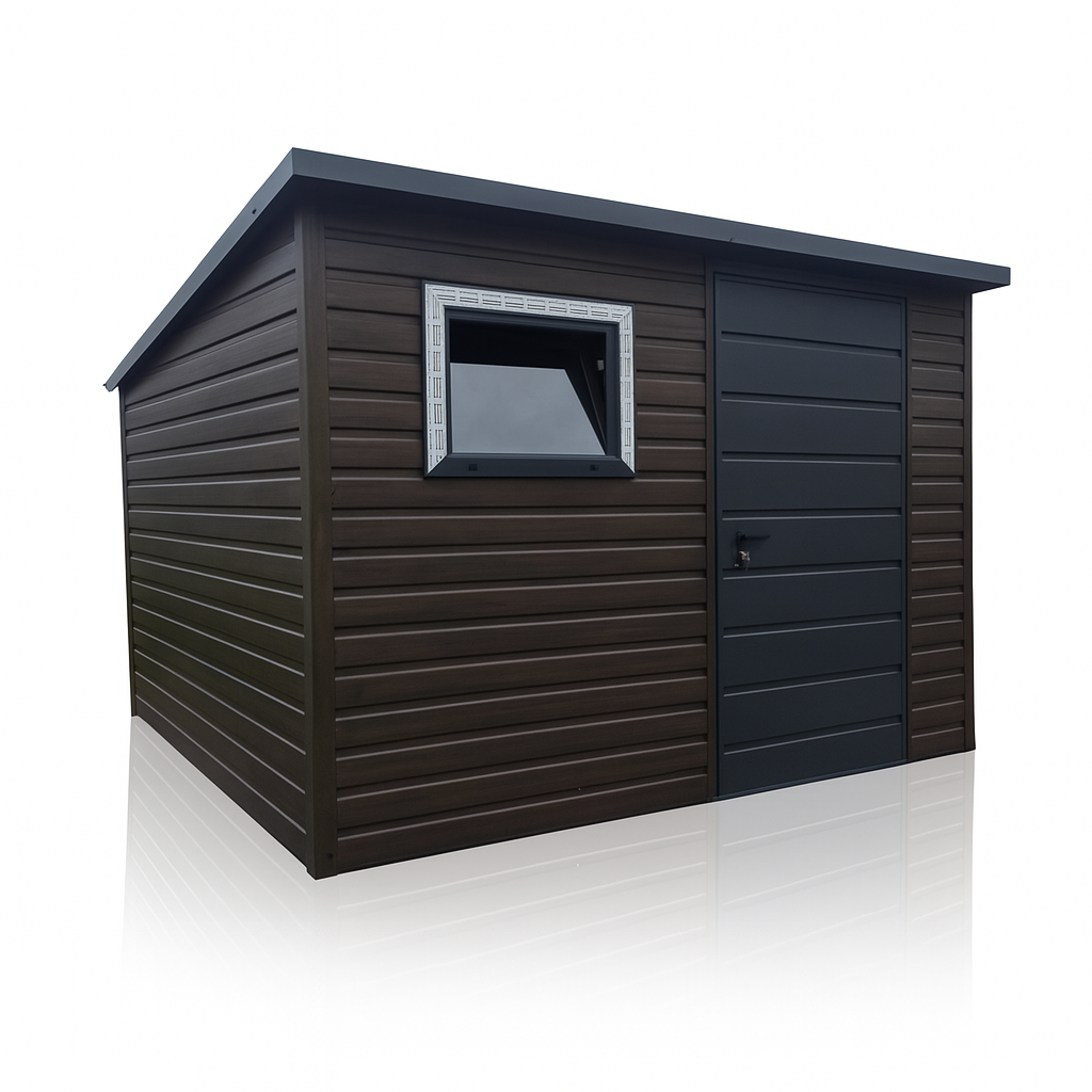 Domek Schowek Ogrodowy Premium 3x2.5 drewnopodobny Koszalin - zdjęcie 1
