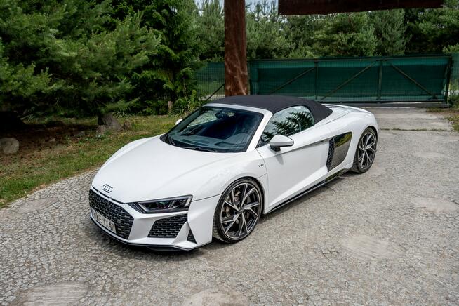 Audi R8 Performance / 5.2 V10 570KM RWD / Ibis White / Import USA / FV Ropczyce - zdjęcie 3