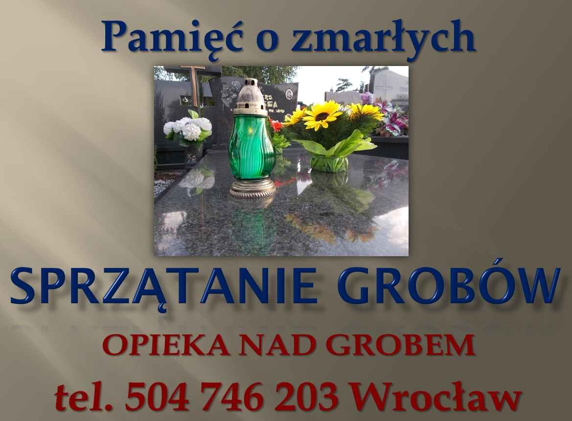 Cmentarz Osobowice, Wrocław, t 504746203, osobowicki, sprzątanie grobu Psie Pole - zdjęcie 6
