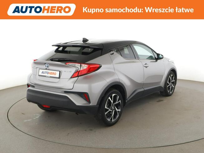 Toyota C-HR HEV automat klima auto grzane fotele czujniki parkowania Warszawa - zdjęcie 7