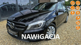 Mercedes-Benz A180 122km BENZYNA bi-xenon NAVI skóra PDC serwis 2015