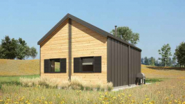 Drewniany Domek 5×8 m Całoroczny – Wytrzymała Konstrukcja Bemowo - zdjęcie 2