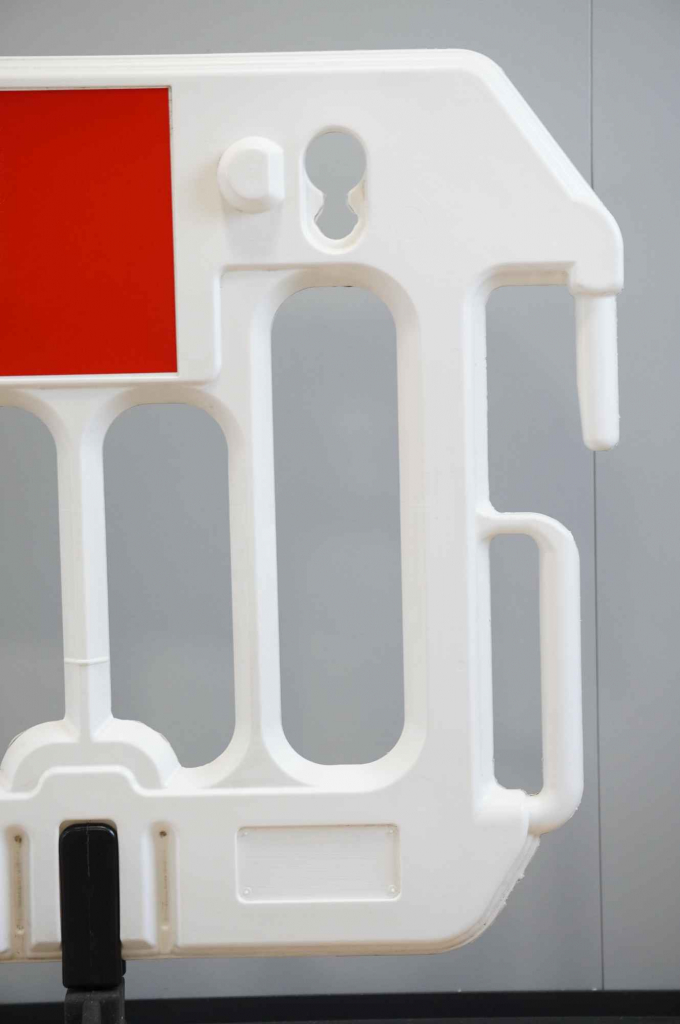 Barierka oddzielająca PCV biała U20A Bałuty - zdjęcie 4