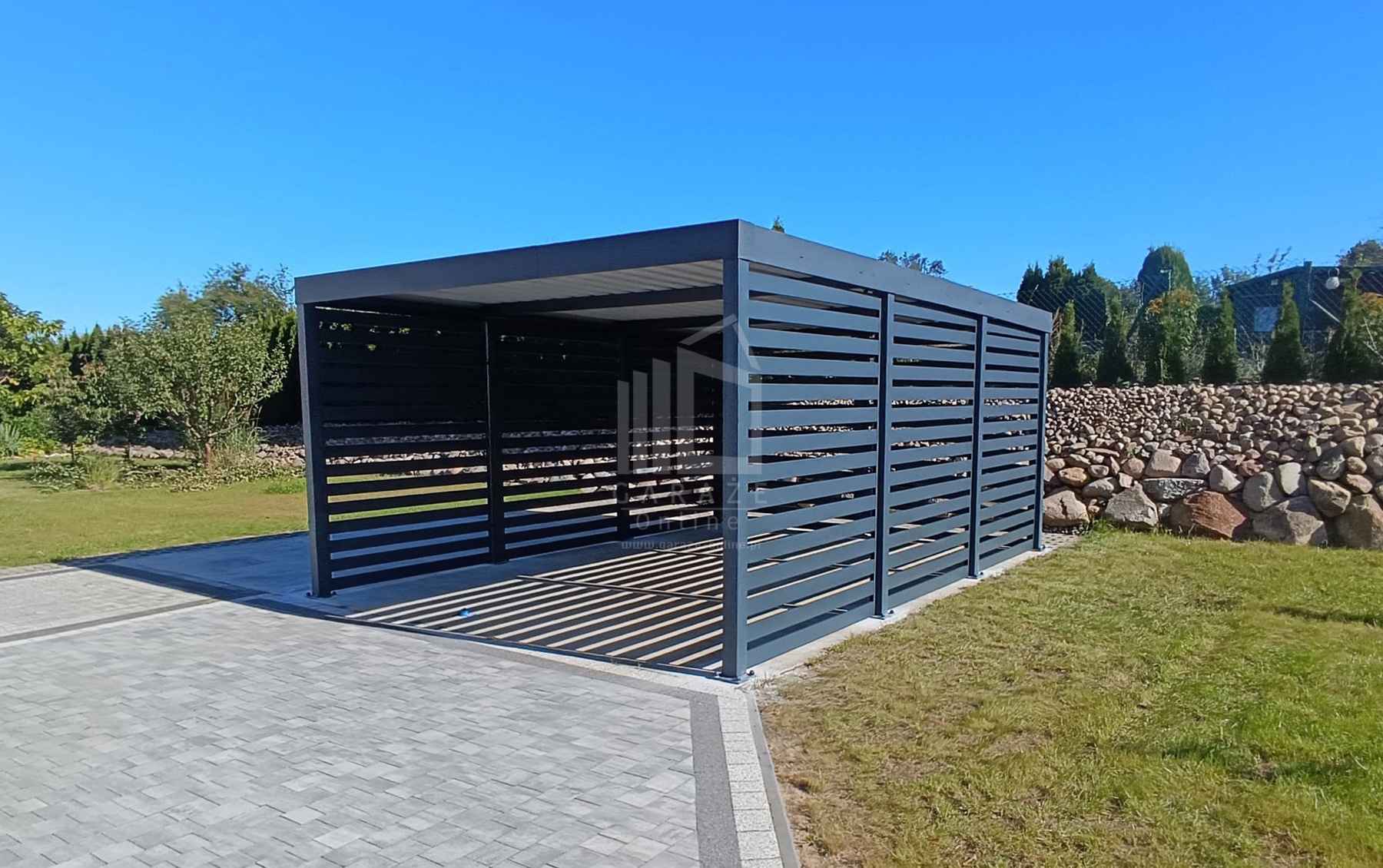 CarPort PREMIUM wiata samochodowa 4x5,5 dodatkowa zabudowa ID1026 Rybnik - zdjęcie 4
