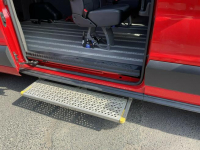 Transit przewozu Niepełnosprawnych 2 wózki inwalida rampa 2021 PFRON Syców - zdjęcie 11