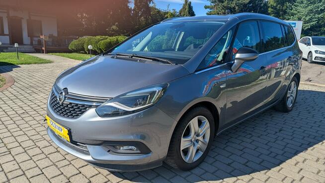 OPEL ZAFIRA C LIFT | 7 MIEJSC | 1.4 TURBO (140 KM) | I REJ. 2018 | Biała - zdjęcie 2