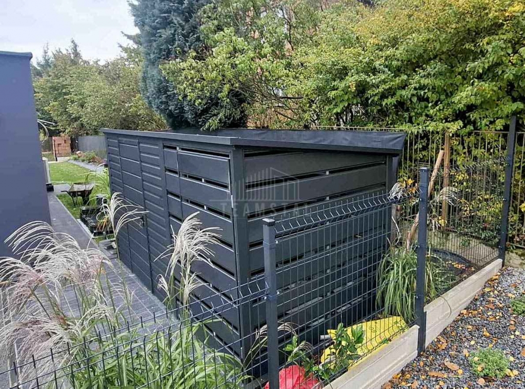 Schowek - domek ogrodowy 3x2m - wiata 1,5m drzwi dach TS1201 Chojnice - zdjęcie 2