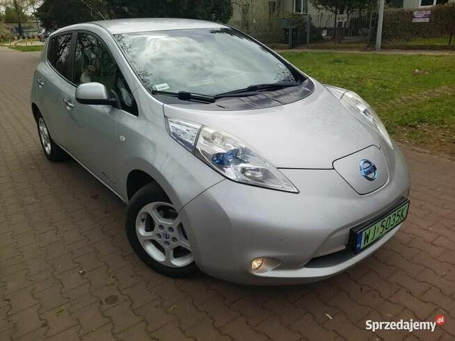 Nissan Leaf 2012 rok pierwszy właściciel Warszawa - zdjęcie 4