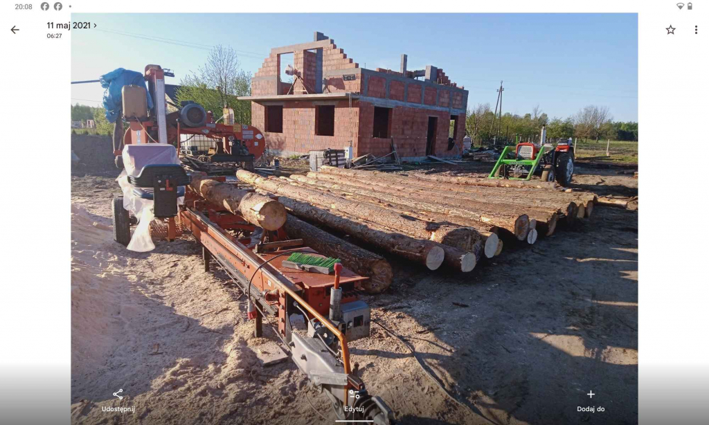 Tartak Mobilny Trak Taśmowy Przejezdny Obwoźny Opoczno - zdjęcie 2