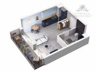 Mieszkanie 37,69m2, 1 pok. z balkonem 9,49m2 /Stare Miasto, Szczepin Wrocław - zdjęcie 8