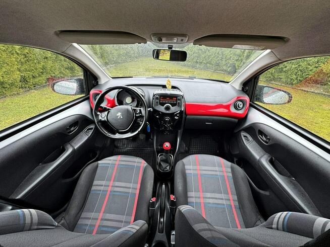 Peugeot 108 1,2 PureTech 82KM 5D Klima 87.000km FV Bliżyn - zdjęcie 8