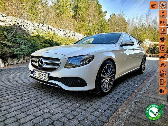 Mercedes E 220 195 KM Avangarda Wirtual Ambiente Bezwypadek Piękny Zagnańsk - zdjęcie 1