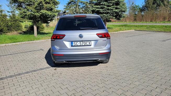 VW Tiguan AllSpace 2.0 TSI 4X4 DSG KAMERA SKÓRY TEMPOMAT ASO Górna - zdjęcie 5