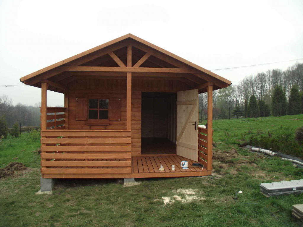 Domek drewniany 4x3 + 4x2 Gorlice - zdjęcie 3