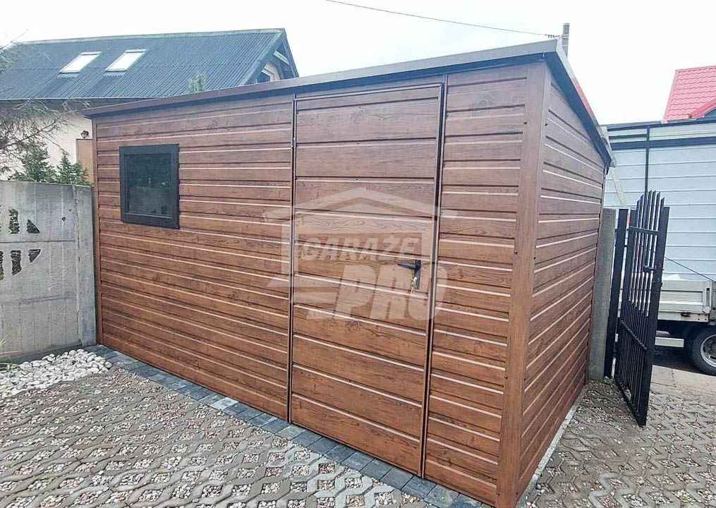 Schowek - domek ogrodowy 3x2,5m drzwi okno drewnopodobny dach GP460 Cieszyn - zdjęcie 2