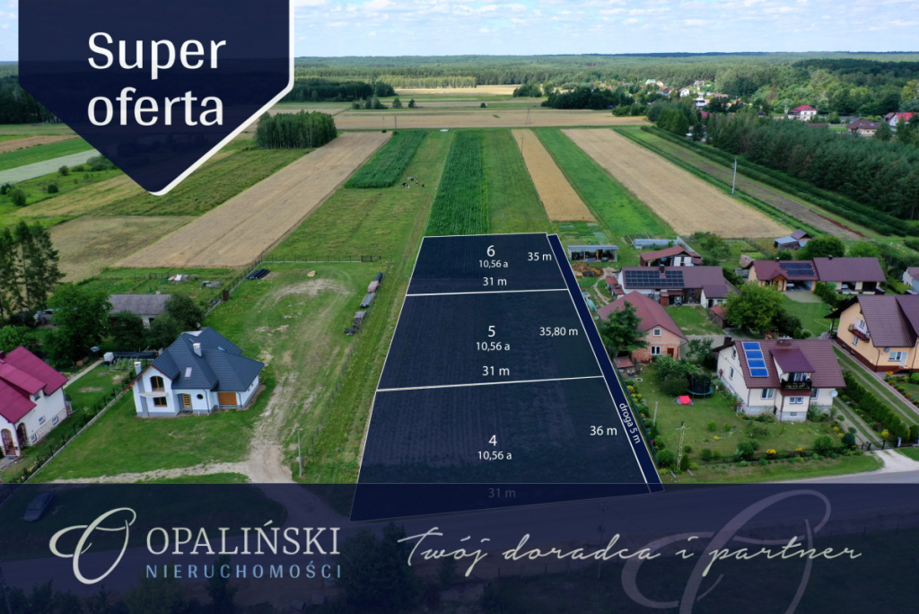 Działka budowlana | MPZP | Media Kulno - zdjęcie 1