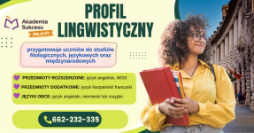 PRYWATNE LO DLA MŁODZIEŻY- ZAPRASZAMY NA PROFIL LINGWISTYCZNY!