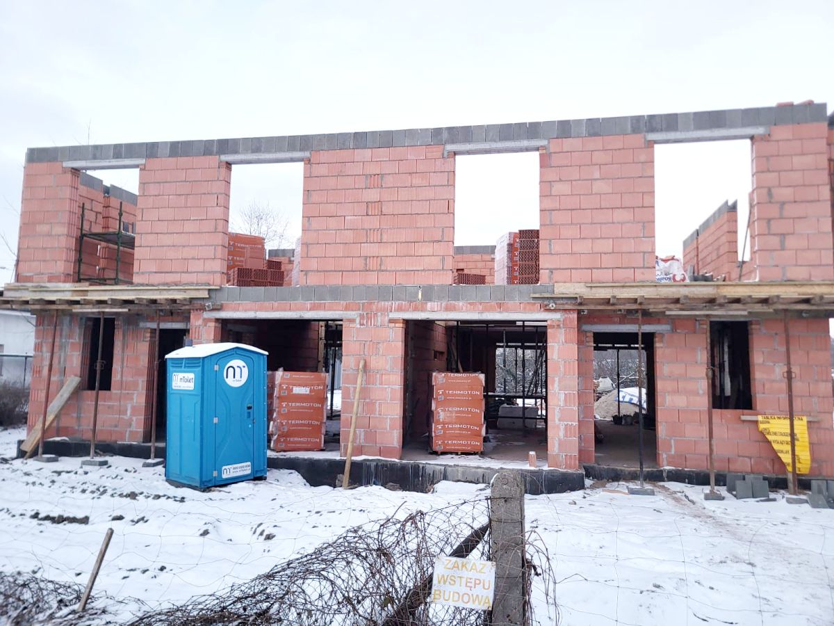 Bliźniak, stan surowy zamknięty. Szamotuły - zdjęcie 8