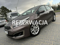 Kia Ceed 1.6b Lift 2017r LED Klimatyzacja Kamera Cofania Alufelgi 5-D!