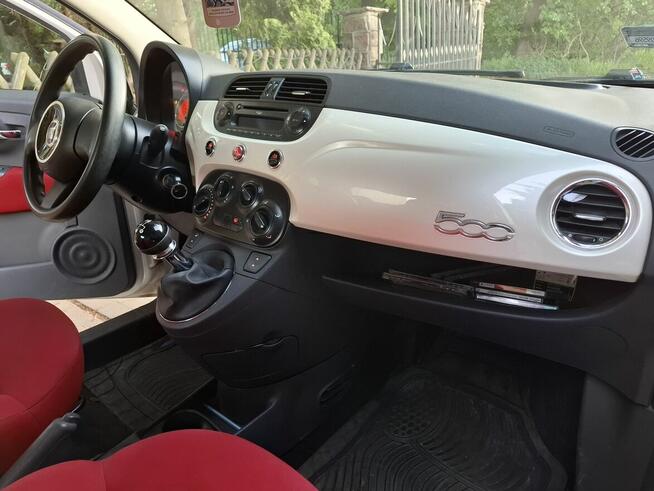 Fiat 500 Biala Perla Benzyna Bielany - zdjęcie 2