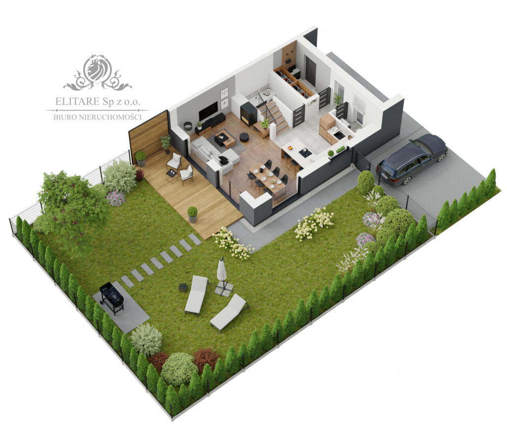 Piękny domek z ogrodem pod Wrocławiem/Krzyżowice, gm.Kobierzyce Krzyżowice - zdjęcie 3