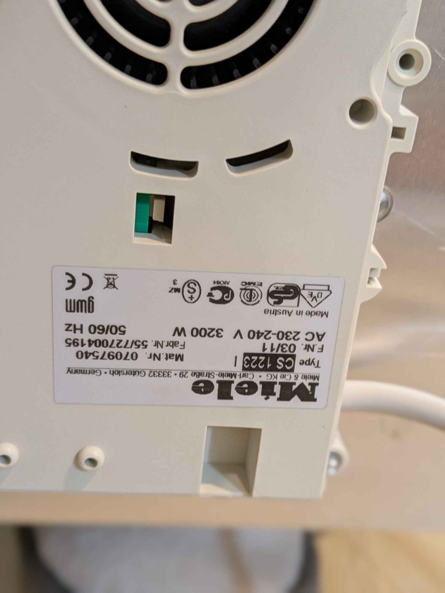 Płyta indukcyjna Miele CS 1223 Gdynia - zdjęcie 5