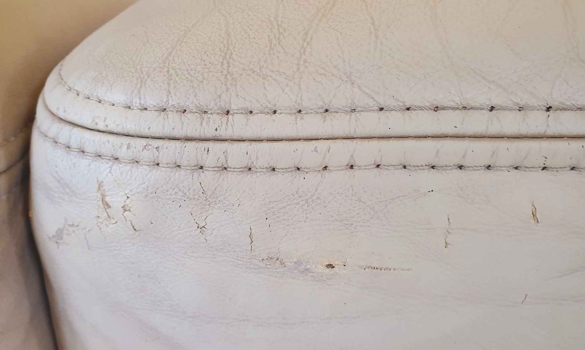 Kanapa (sofa) skórzana 167 cm b. wygodna teraz 350 zł Bemowo - zdjęcie 7