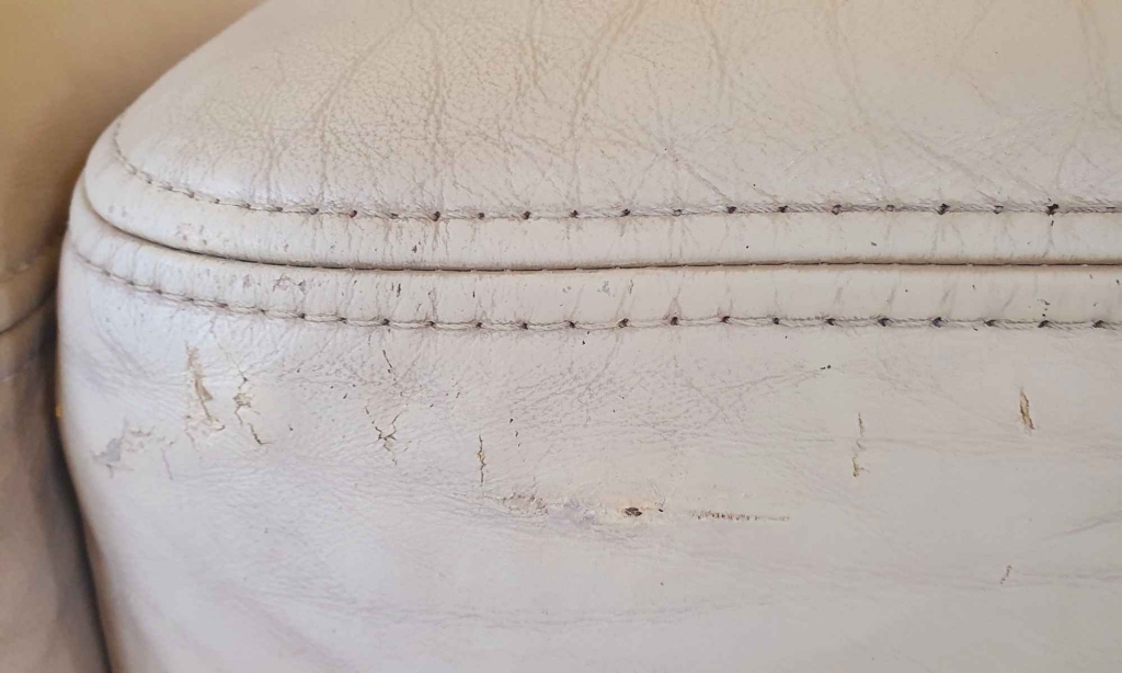 Kanapa (sofa) skórzana 167 cm b. wygodna teraz 350 zł Bemowo - zdjęcie 7