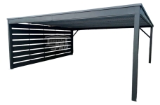 Carport Wiata samochodowa CarPort 5x5 m  dodatkowa zabudowa dach GP737