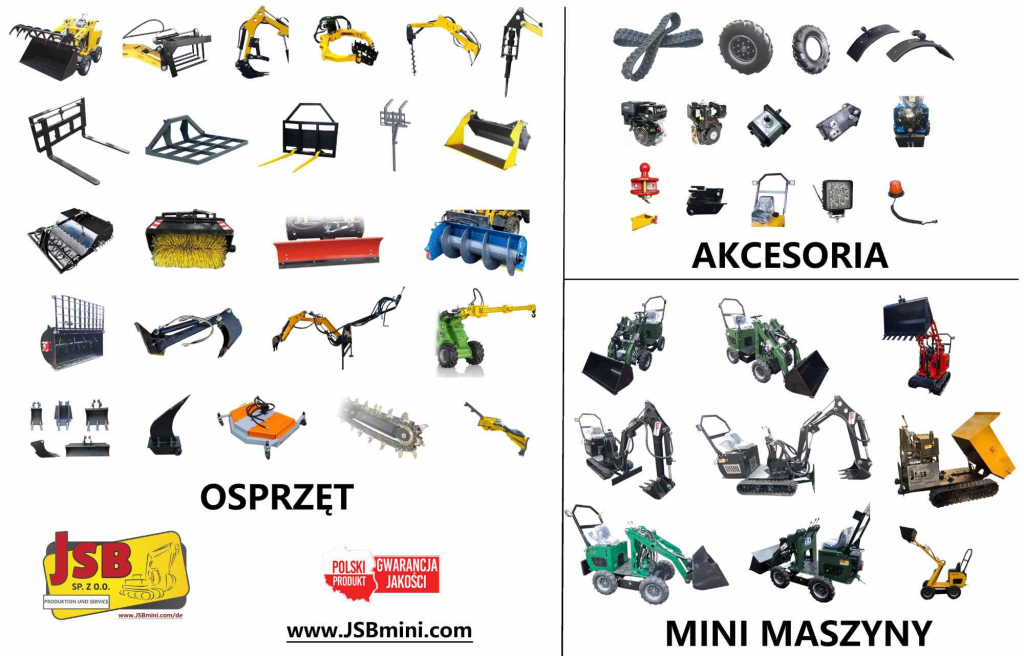 Ładowarka Koparka Wozidło - NOWE - Prosto od Producenta JSB POLSKA - Toruń - zdjęcie 3