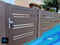 Ogrodzenie aluminiowe, Brama przesuwna / dwuskrzydłowa, Euro Fences Gorlice - zdjęcie 12
