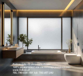 Okno w łazience -Zasłaniamy okno w łazience- Oklejamy okna łazienkowe Ochota - zdjęcie 11