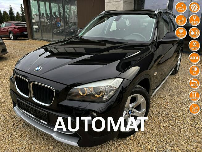 BMW X1 20d 4x4 xDrive 177km hak NAVI bixenon BEZWYPADKOWY serwis 2011 Tychy - zdjęcie 1