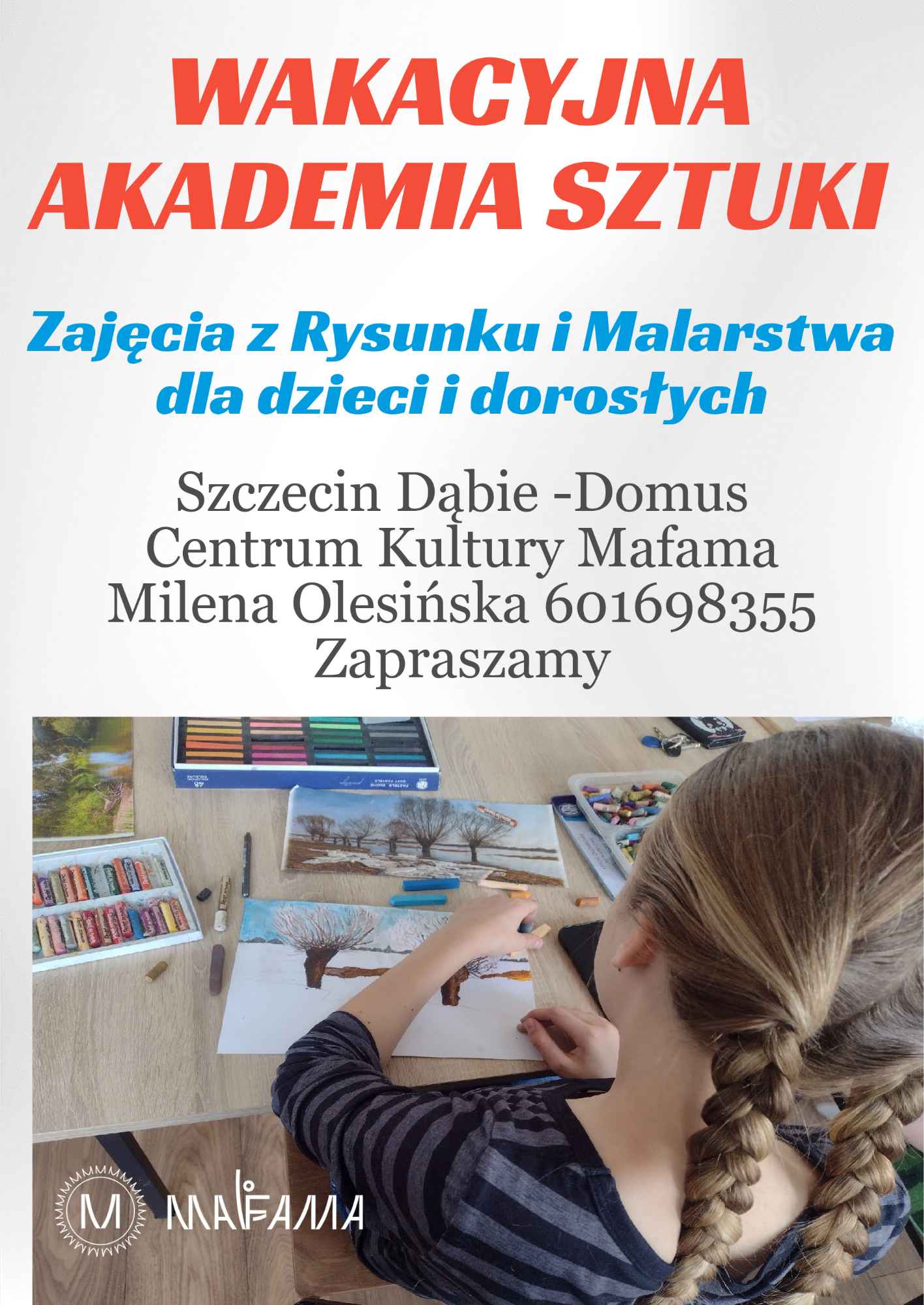 Wakacyjna Akademia Sztuki Dla Dzieci i Dorosłych Szczecin - zdjęcie 1