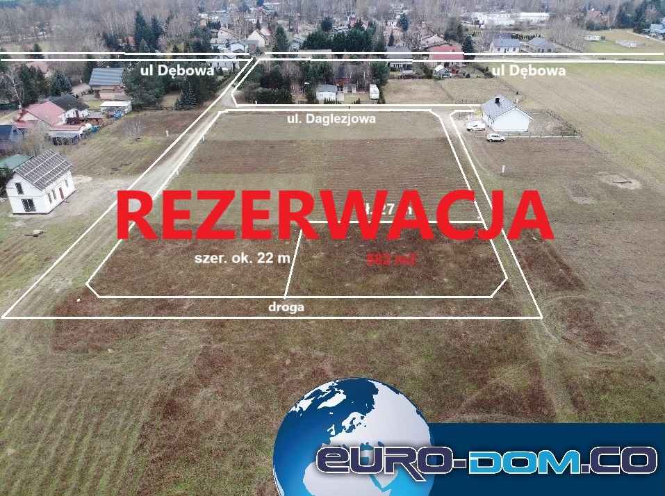 DZIAŁKA BUDOWLANO - REKREACYJNA w NOWYM DĘBCU k. Kościana Jerka - zdjęcie 1