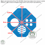 Zasuwka do Ula kwadrat, Zamknięcie wylotka okrągłego, średnica 5cm Jaśliska - zdjęcie 4