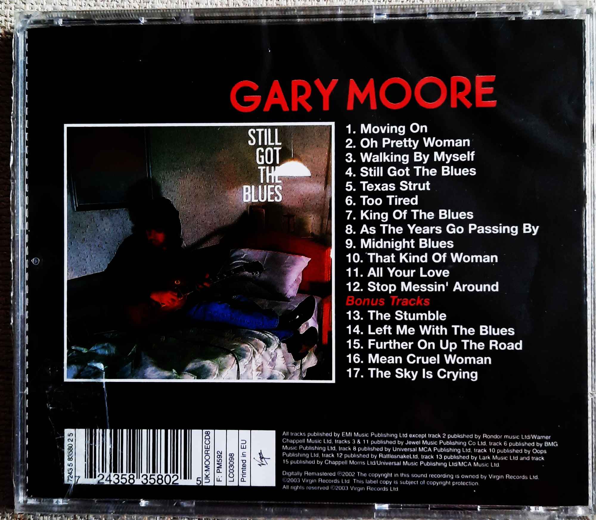 Polecam Album CD Gary Moore Still Got the Blues Nowy Katowice - zdjęcie 2