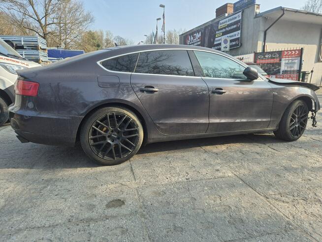 Audi A5 Sportback 2,0 TFSI- silnik po remoncie_NAVI_Automat_Uszkodzony Szczecin - zdjęcie 2