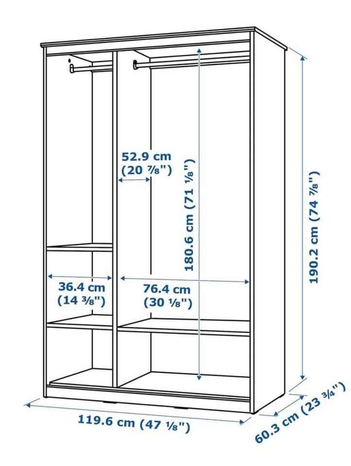 Szafa IKEA Songesand biała Kiełpino - zdjęcie 3